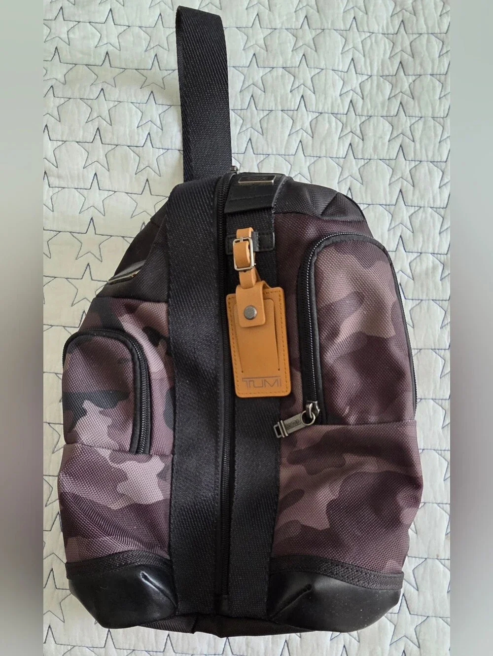 TUMI Fremont Higgins Sling Bag Camouflage/Brown
